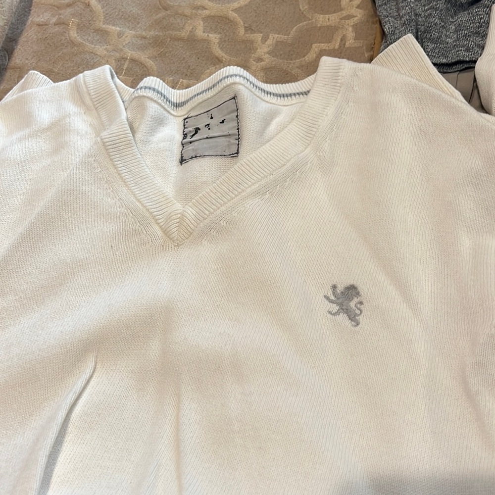 White Express sweater!